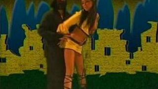 Tanner Mayes in a sexy video game immoral kumbat porn video